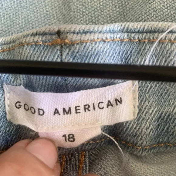 Good American Jeans  Straight fit Size 18 - Picture 7 of 8
